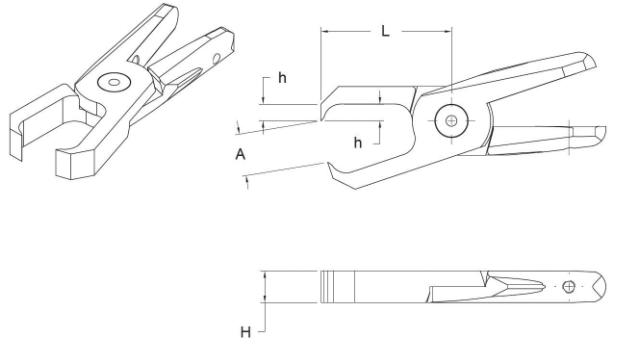Long Perpedicular End Cut