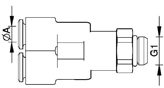  Y-Connector - Male Thread